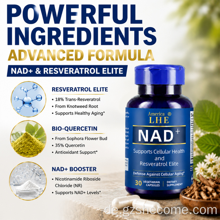NAD-Kapseln Anti-Aging